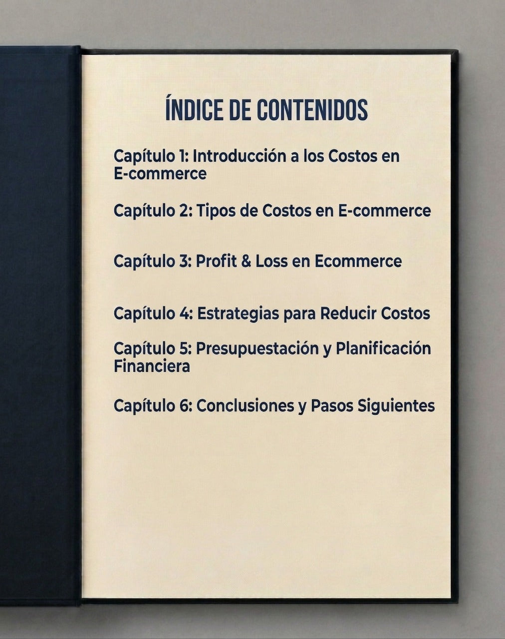 Costos Claros, Tienda Rentable
